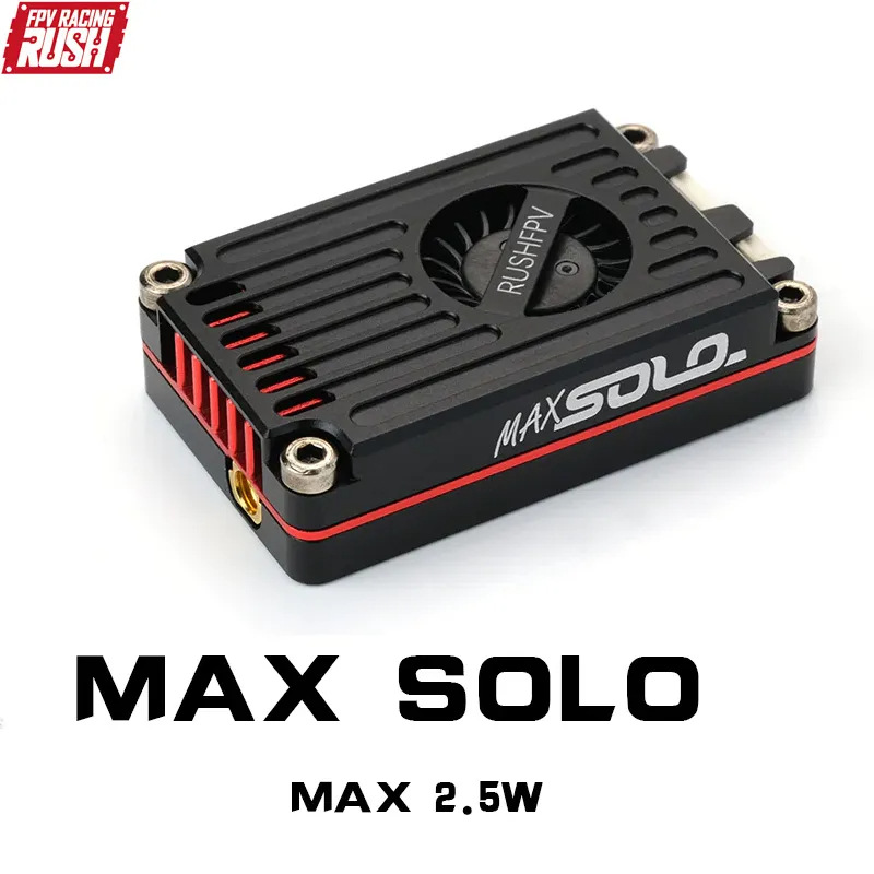 Rushfpv Rush Max Solo 5.8G 2.5W Vtx - RUSHFPV MAX SOLO, transmisor de video