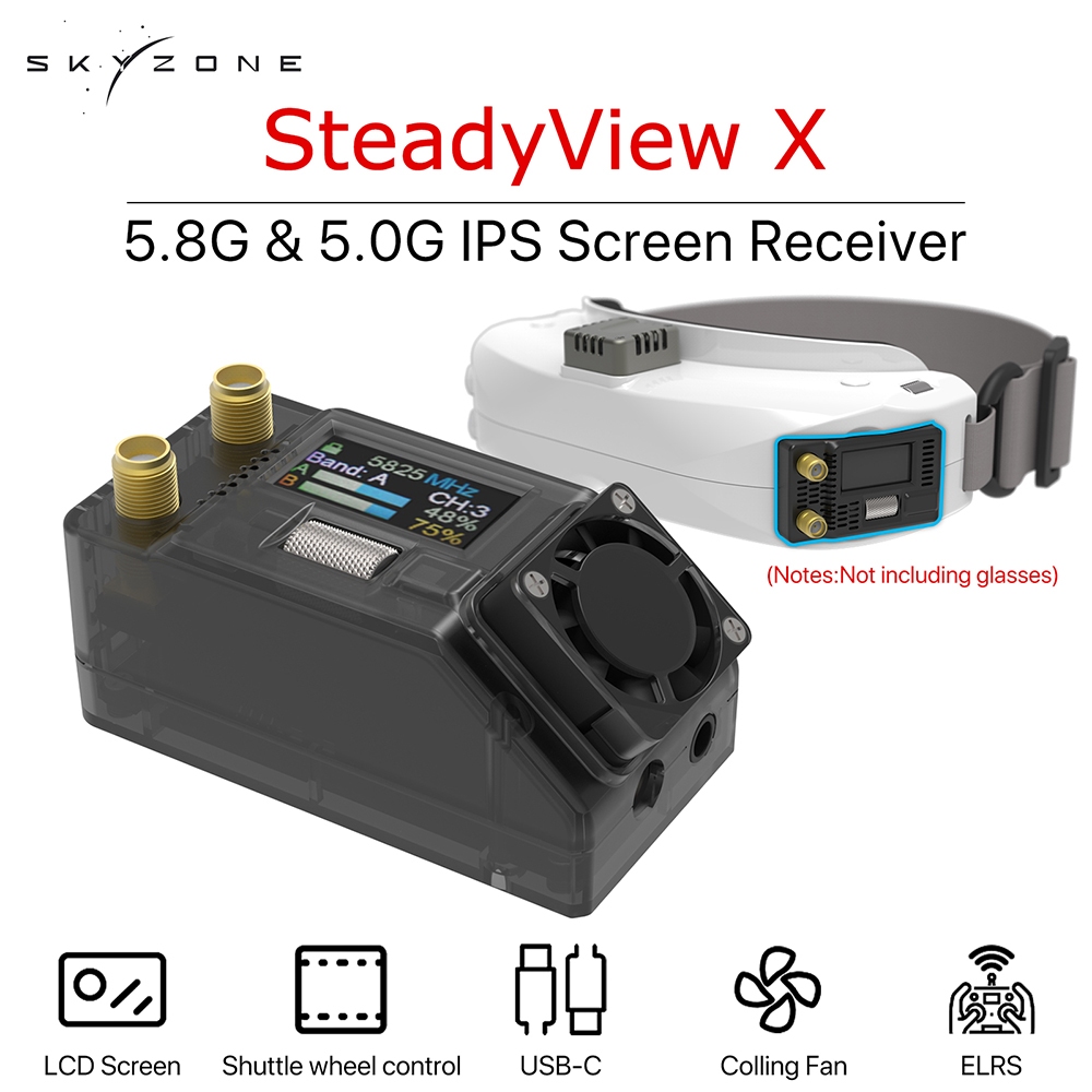 SKYZONE Steadyview X 5,0G 5,8G - Skyzone Steadyview X Receiver Module reseña y precio