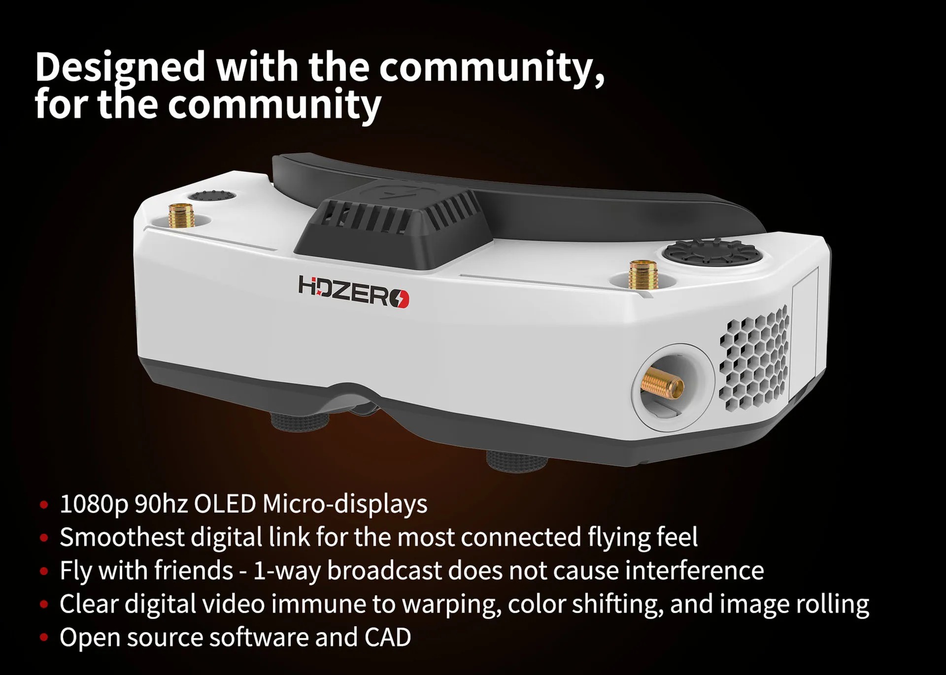 Gafas HDZero 2 FPV HD Digitale - Hdzero Goggles Digital Hd Fpv reseña y precio